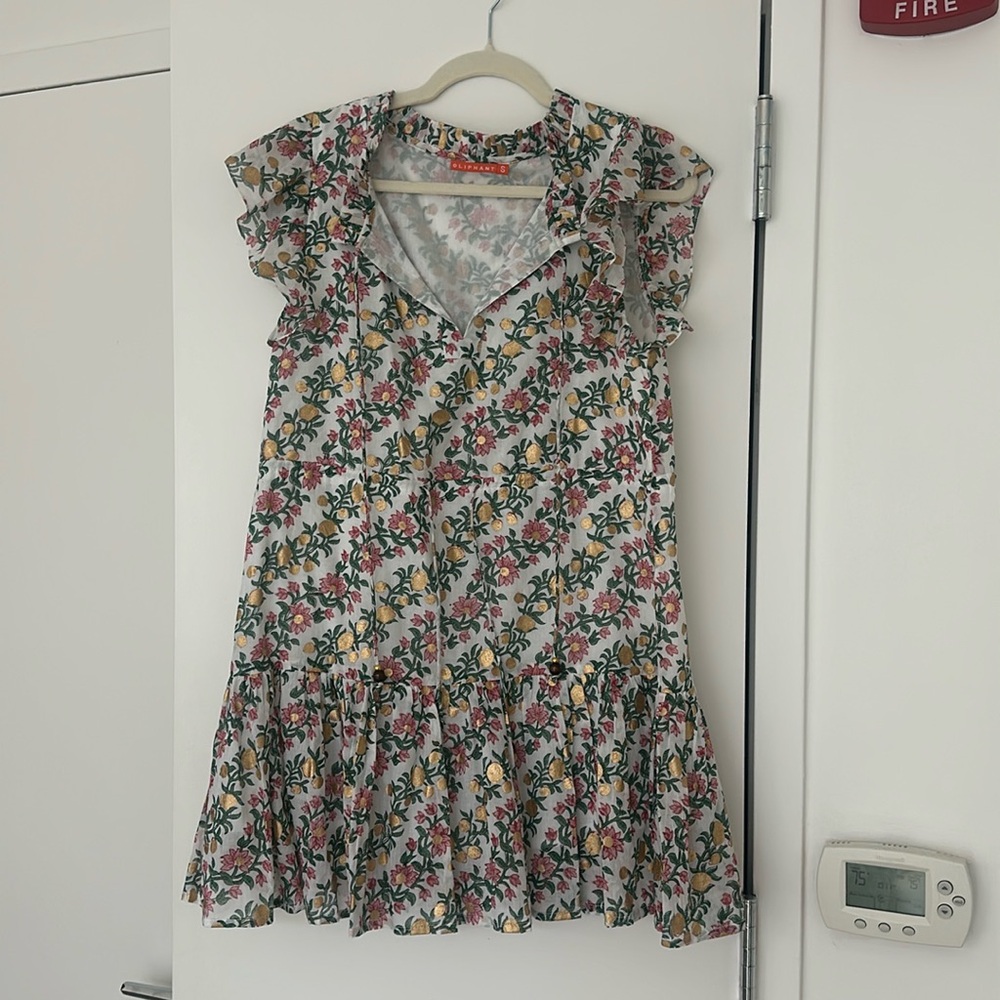 Oliphant small floral dress excellent condition